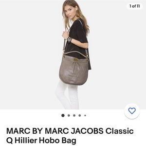 Marc by Marc Jacobs Hillier Hobo Purse in Beige